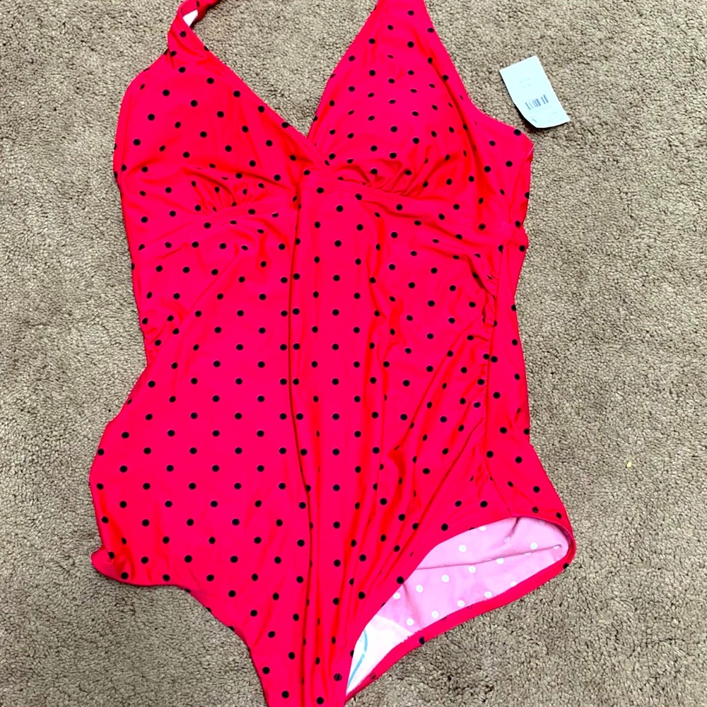 NWT Motherhood Maternity swimsuit size L